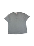 Vintage Nike Athletics Shirt 90s Middle Swoosh Bestickt Grau XL