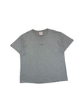 Vintage Nike Athletics Shirt 90s Middle Swoosh Bestickt Grau XL