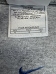 Vintage Nike Athletics Shirt 90s Middle Swoosh Bestickt Grau XL