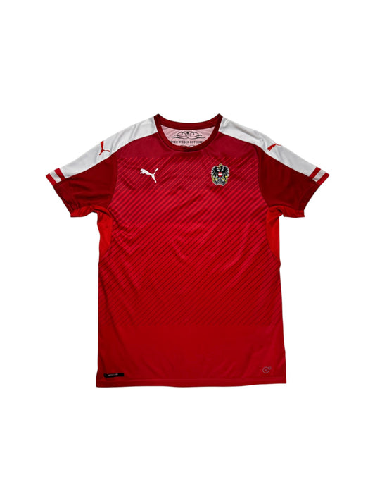 2016/17 Puma Trikot Österreich Rot M - RareRags
