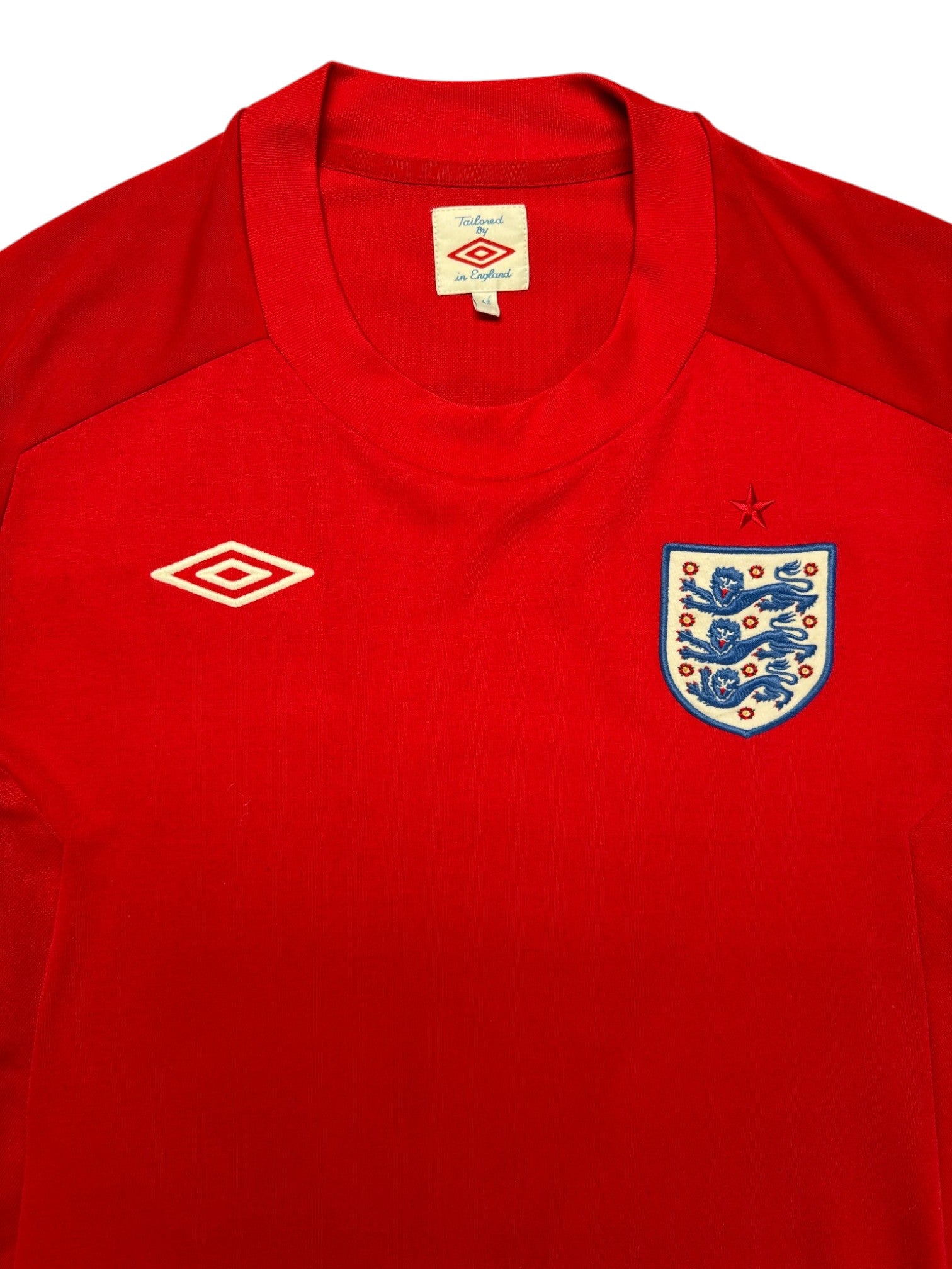 2010/11 Umbro Trikot England Rot 42 M - RareRags