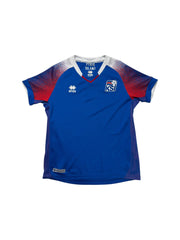2018/19 Errea Trikot Iceland Blau XXS - RareRags