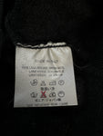 Vintage Ermenegildo Zegna Strickpullover 90s Merino Made In Italy Schwarz/Grau L-XL
