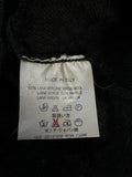 Vintage Ermenegildo Zegna Strickpullover 90s Merino Made In Italy Schwarz/Grau L-XL