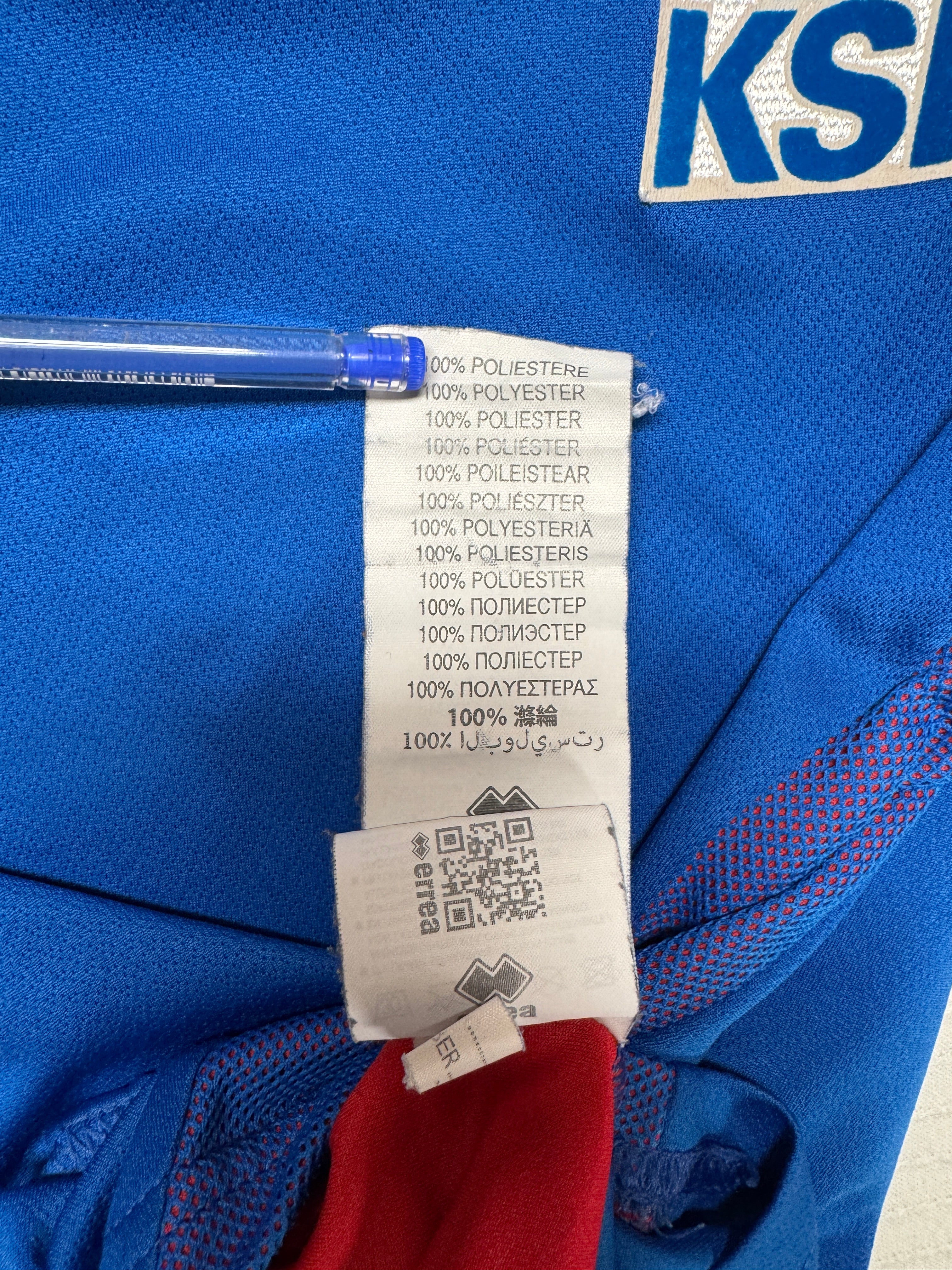 2018/19 Errea Trikot Iceland Blau XXS - RareRags