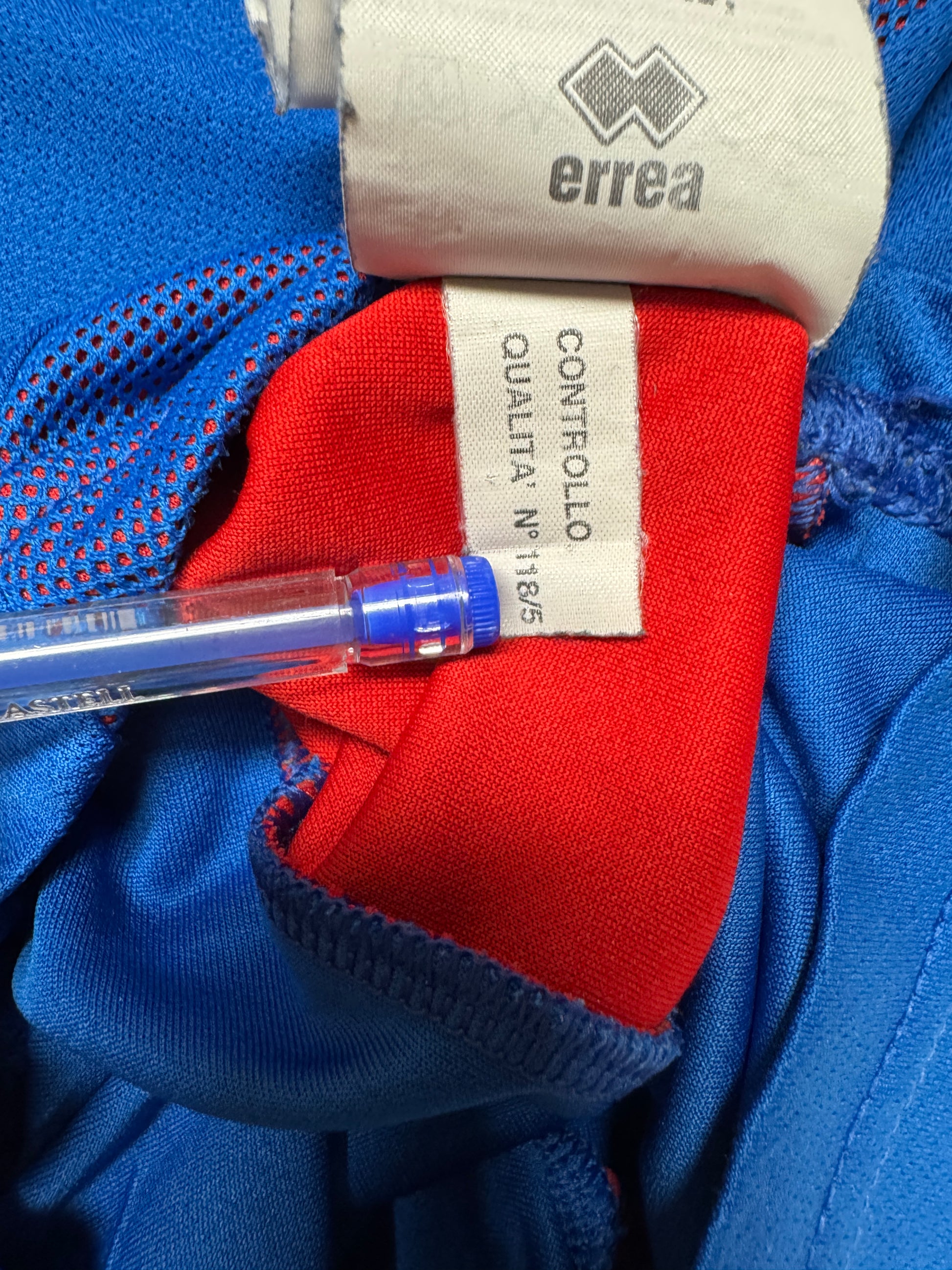 2018/19 Errea Trikot Iceland Blau XXS - RareRags
