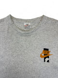 Rare! Vintage Nike Shirt 90s Pop Art Karikatur Fußball Made In USA Grau L
