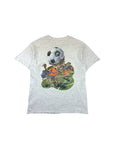 Rare! Vintage Nike Shirt 90s Pop Art Karikatur Fußball Made In USA Grau L
