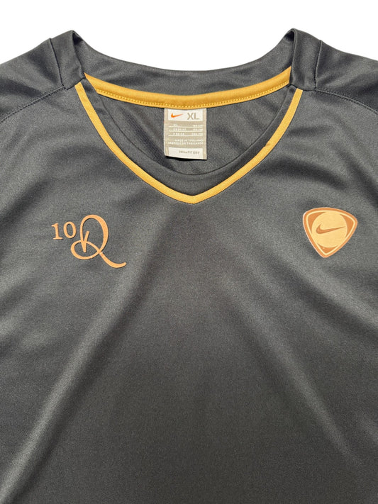 2007/08 Nike Trikot Ronaldinho R10 Schwarz Gold XL - RareRags