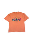 Vintage Promo Shirt 90s "Feline Fitness Center - New York" Peach L-XL