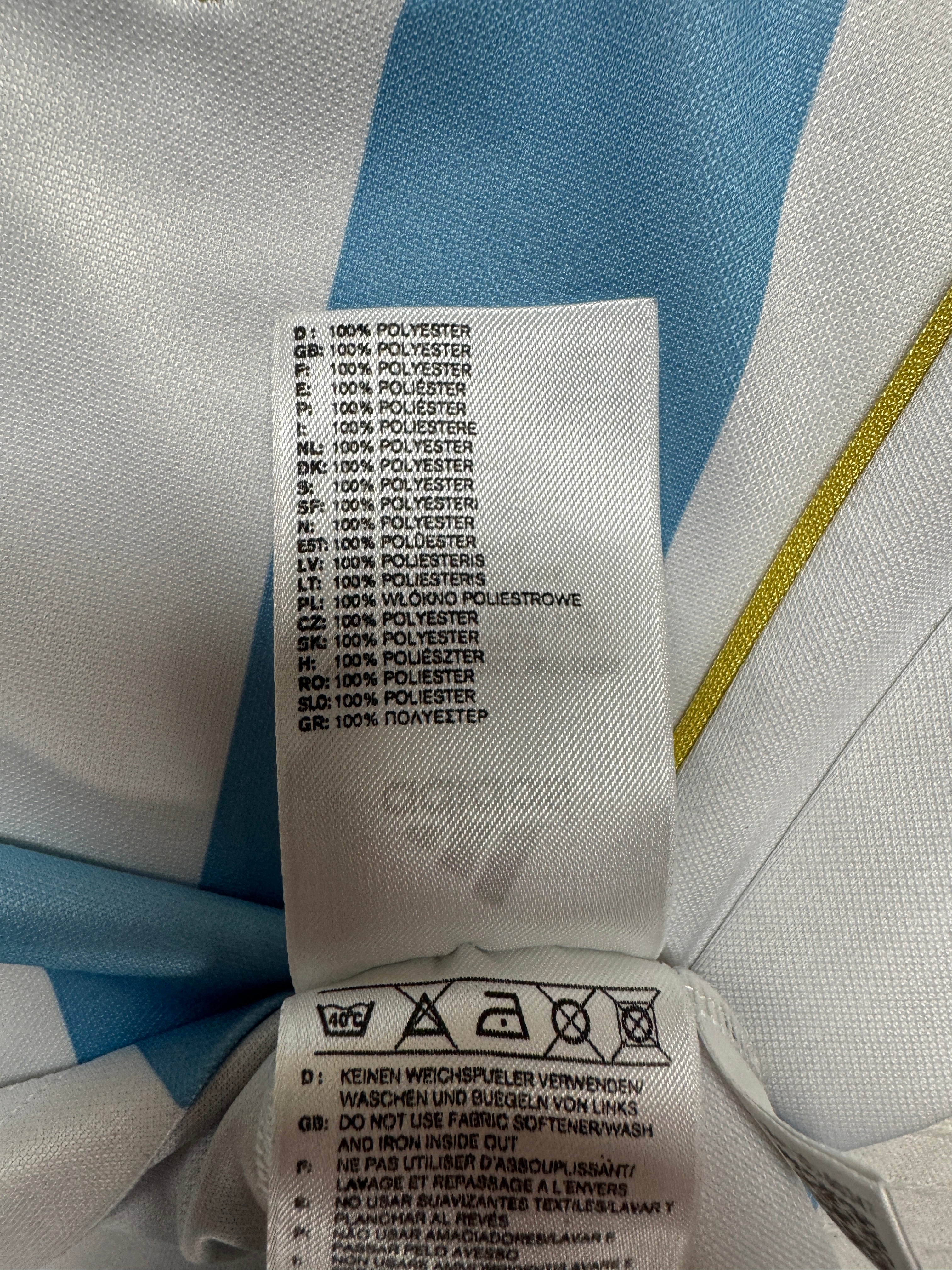 2005/06 Adidas Damen Trikot Argentinien Blau Weiß S-M - RareRags