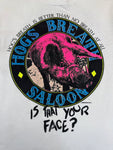 Vintage Fruit Of The Loom Shirt 90s "Hog's Breath Saloon" Made In USA Single Stitch Weiß L