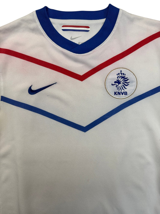 2010/2011 Nike Trikot Holland Auswärts Weiß L - RareRags