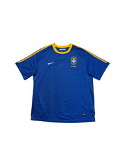 2010/11 Nike Trikot Brasilien Auswärts Blau XL - RareRags