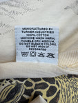 Vintage Harlequin Shirt 1986 "Extinction is forever Maui" The Waterhouse Inc Single Stitch Made In USA Creme XL