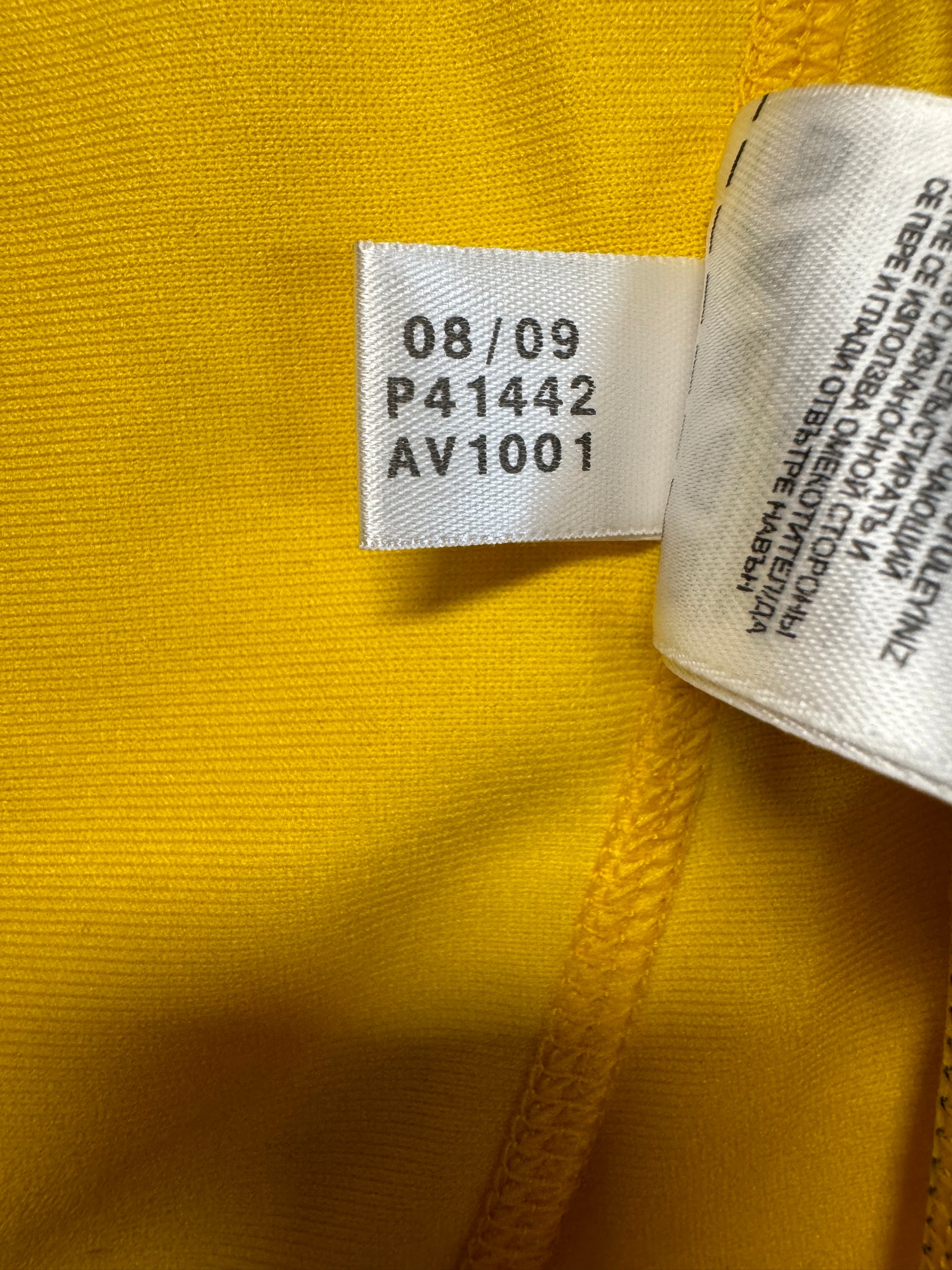 2009/10 Adidas Trikot Südafrika Gelb Grün XL - RareRags
