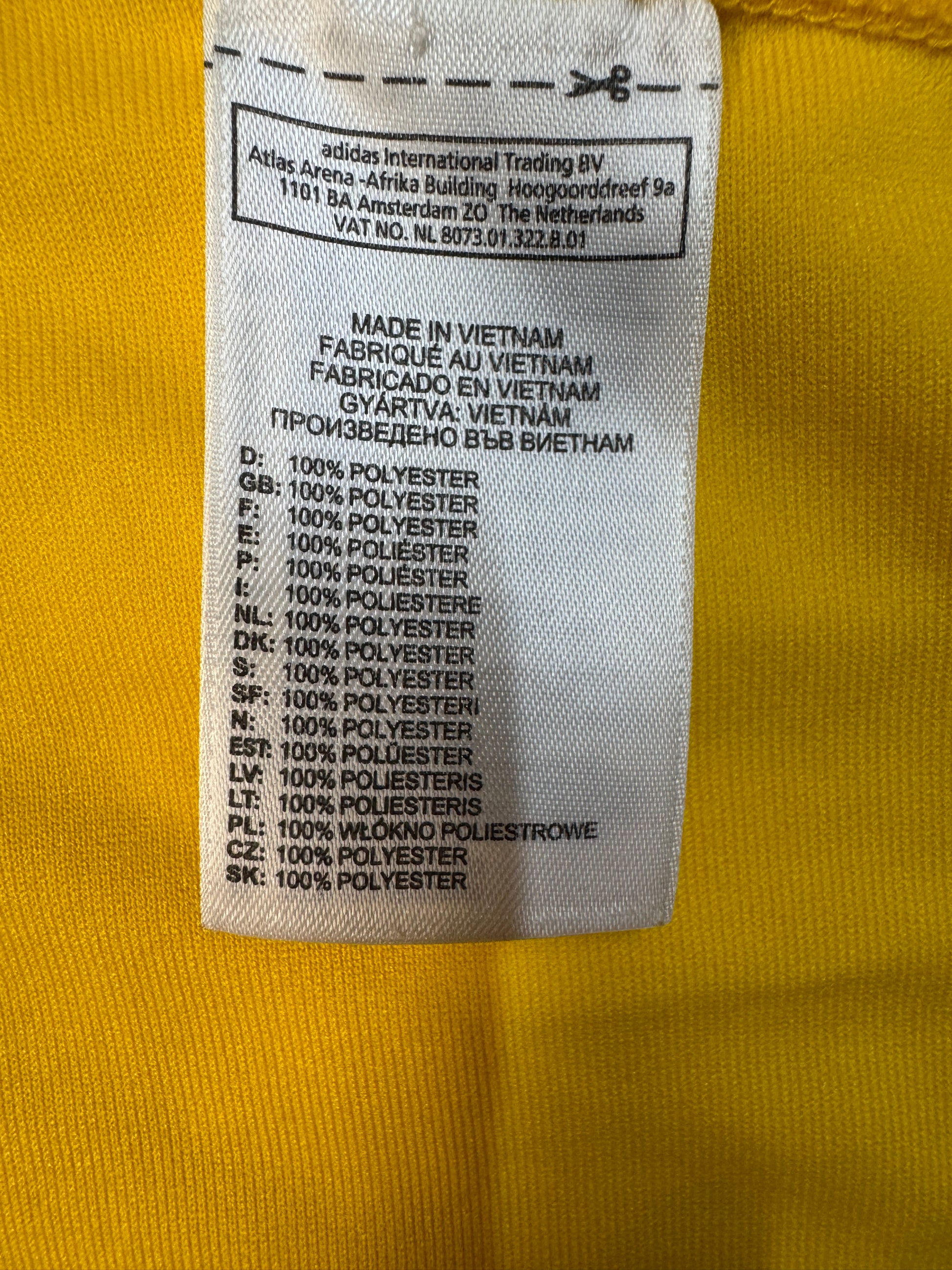 2009/10 Adidas Trikot Südafrika Gelb Grün XL - RareRags