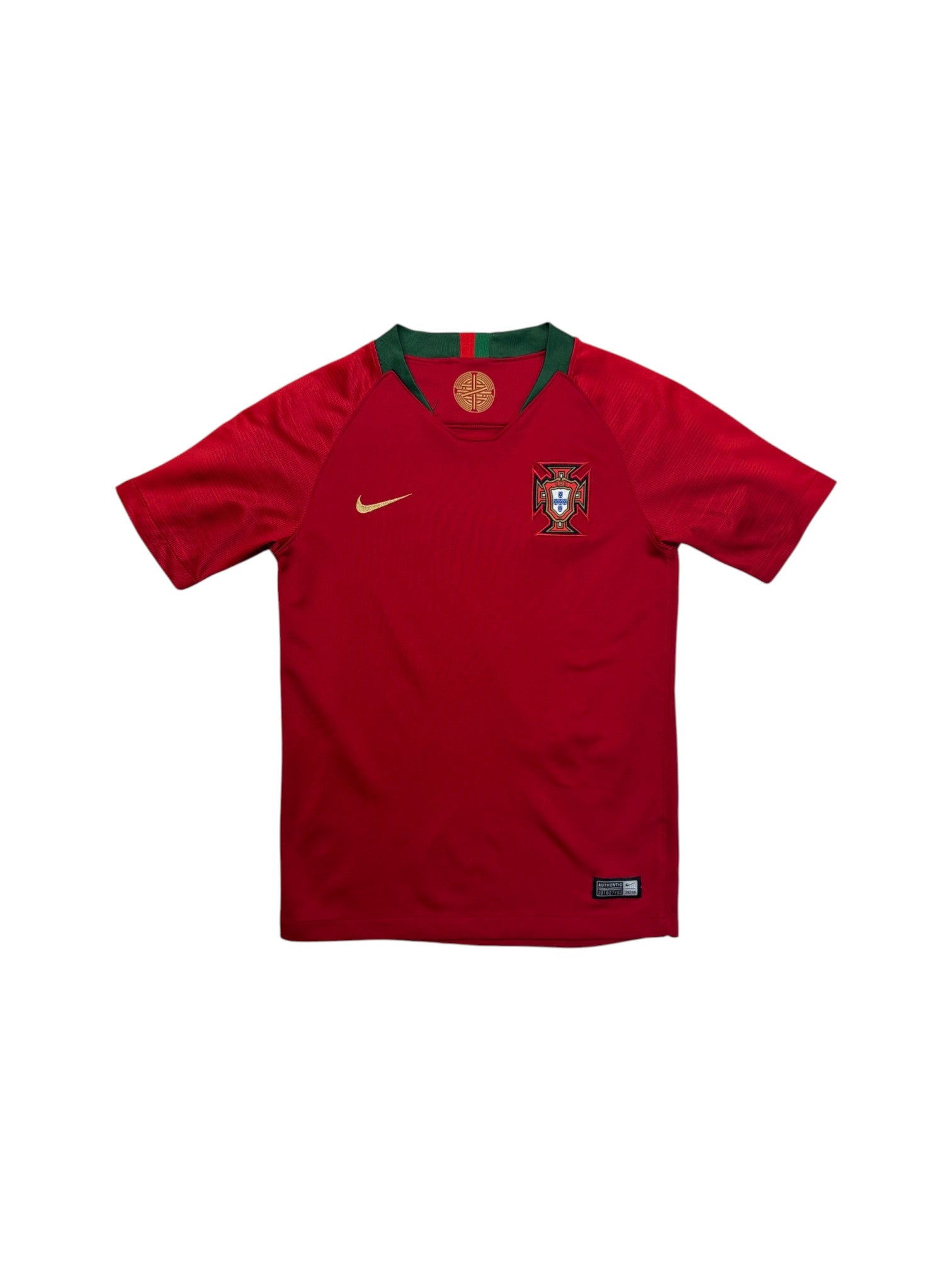 2018 Nike Kids Trikot Portugal #7 Ronaldo Heim Rot 137-147cm - RareRags