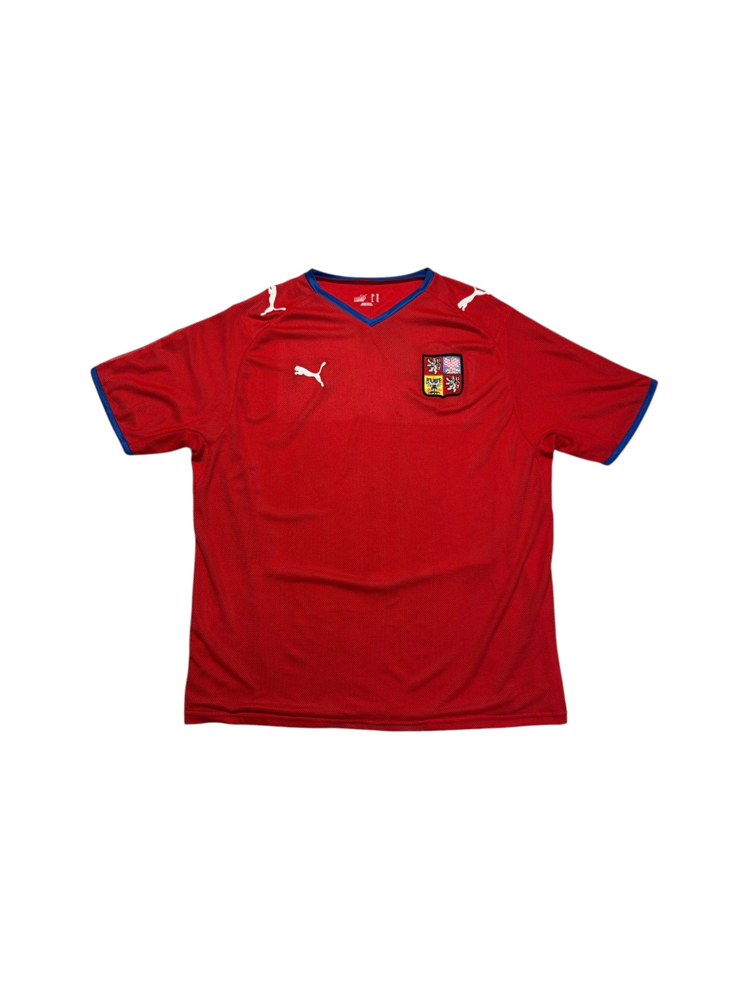 2009/10 Puma Trikot Tschechien Rot XL - RareRags
