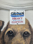 Gildan Shirt 00s Harrison Dogs Weiß M