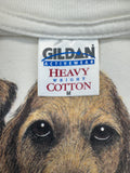 Gildan Shirt 00s Harrison Dogs Weiß M