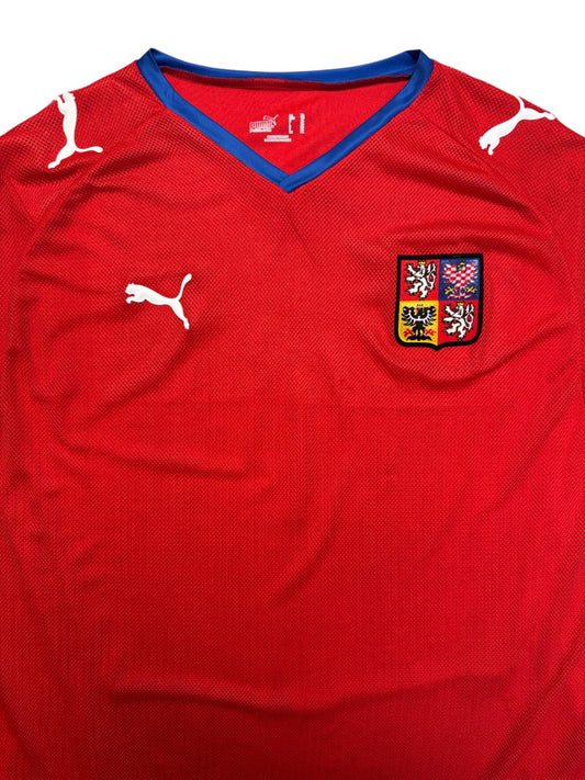 2009/10 Puma Trikot Tschechien Rot XL - RareRags