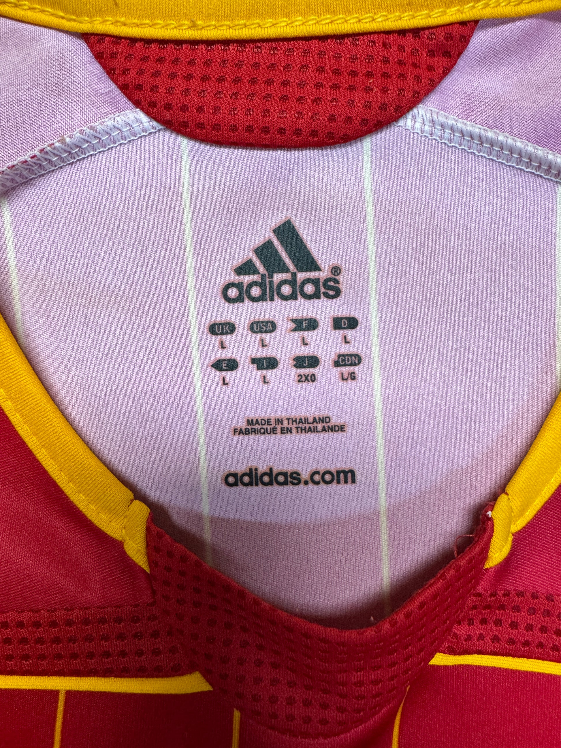 2005/06 Adidas Trikot Spanien Rot L - RareRags