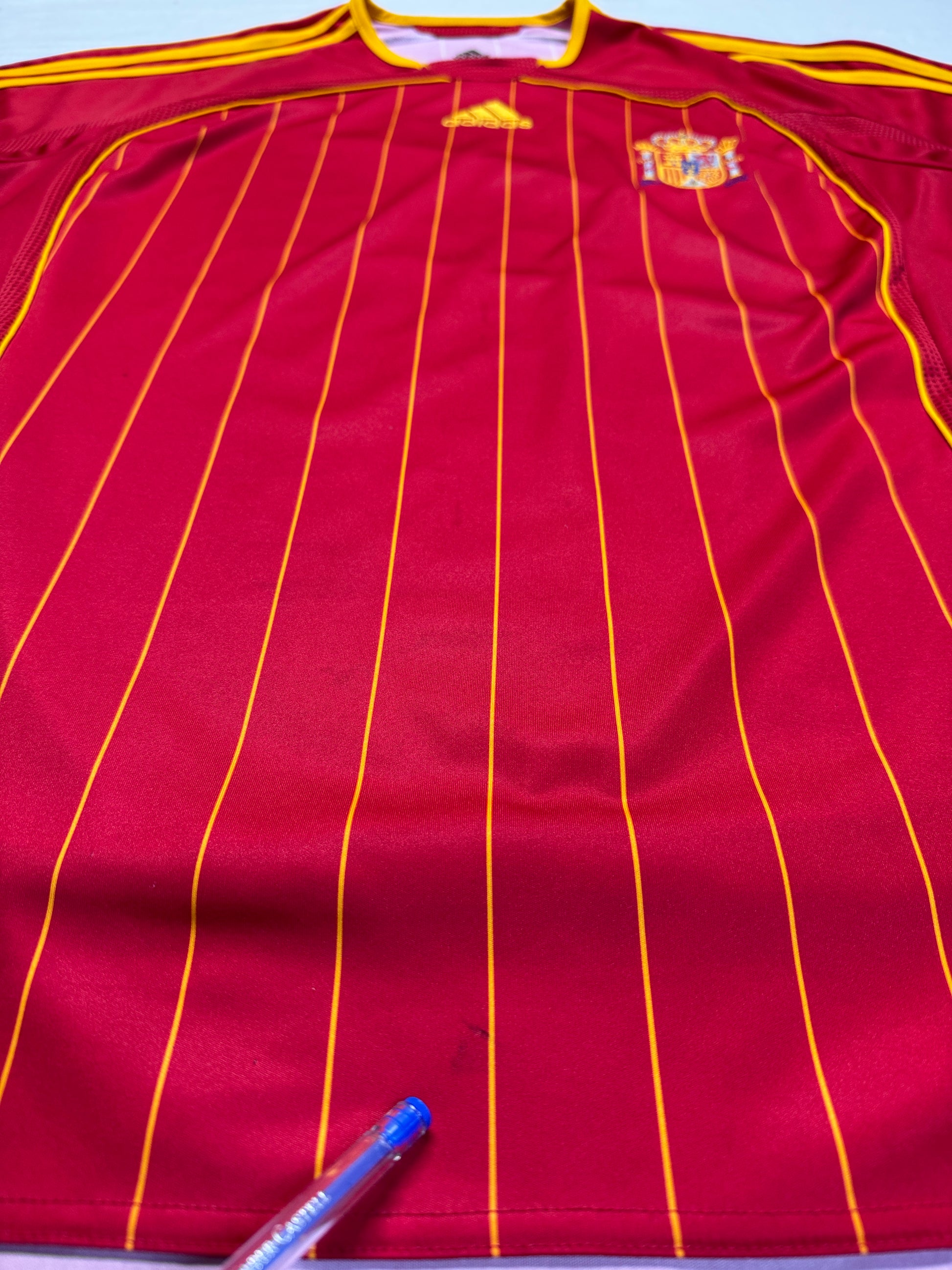 2005/06 Adidas Trikot Spanien Rot L - RareRags