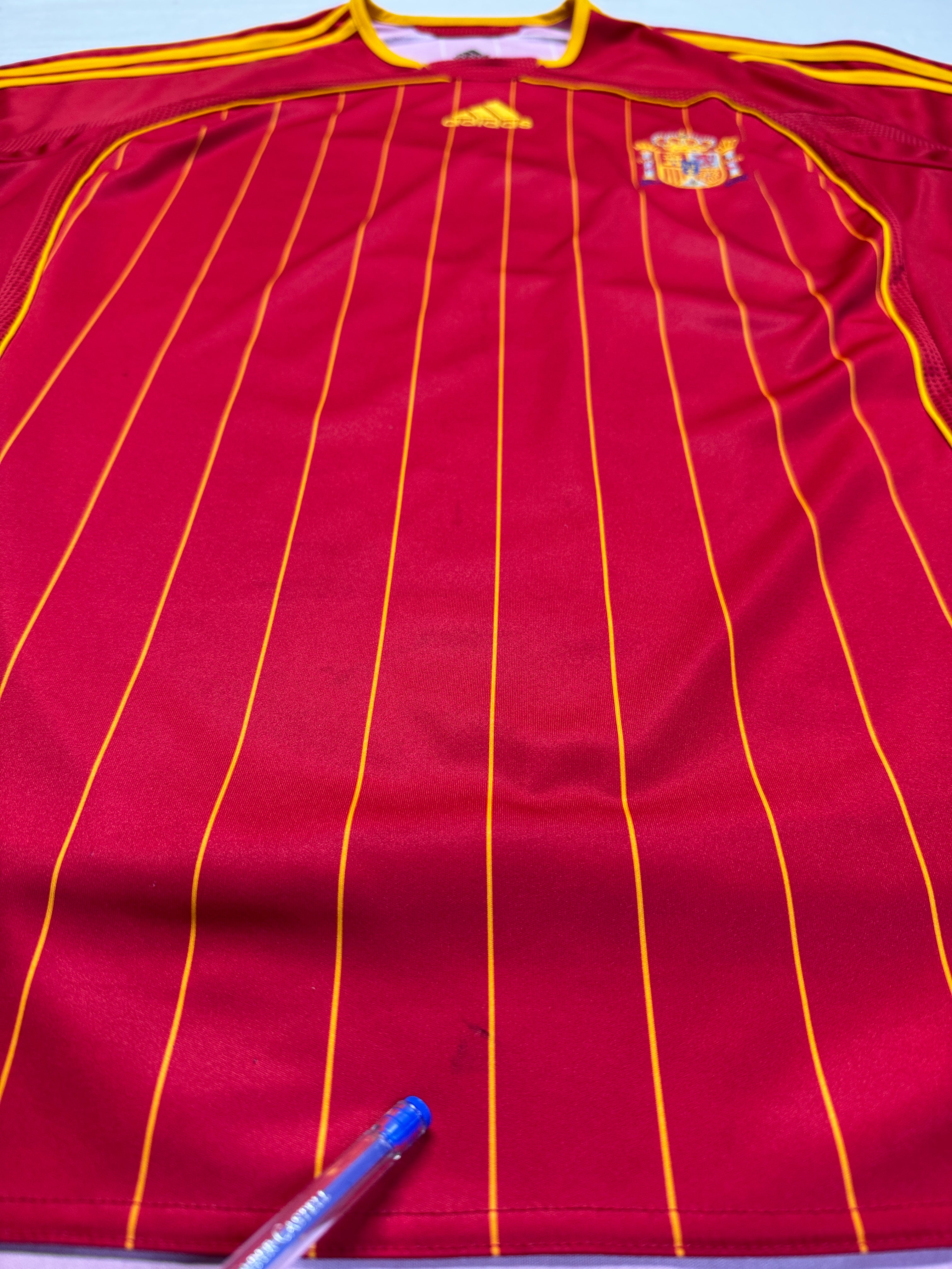 2005/06 Adidas Trikot Spanien Rot L - RareRags