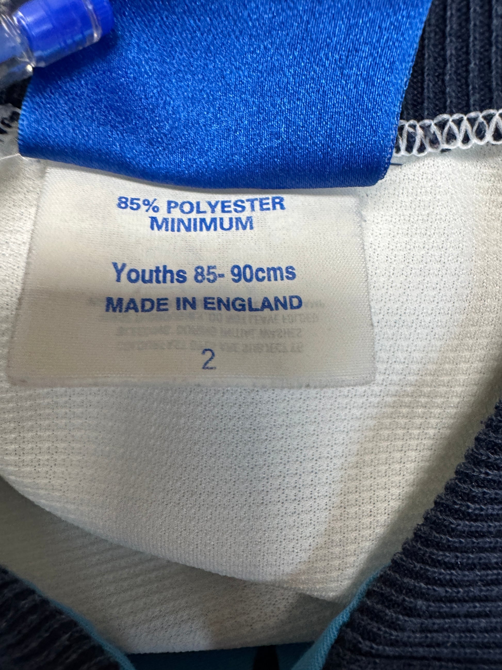 1995/96 Umbro Kids Trikot England Weiß 2 - RareRags
