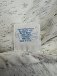 Vintage Alore Shirt 90s Weißkopfseeadler "Jackson Hole" Made In USA Single Stitch Weiß Meliert M