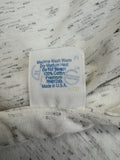 Vintage Alore Shirt 90s Weißkopfseeadler "Jackson Hole" Made In USA Single Stitch Weiß Meliert M