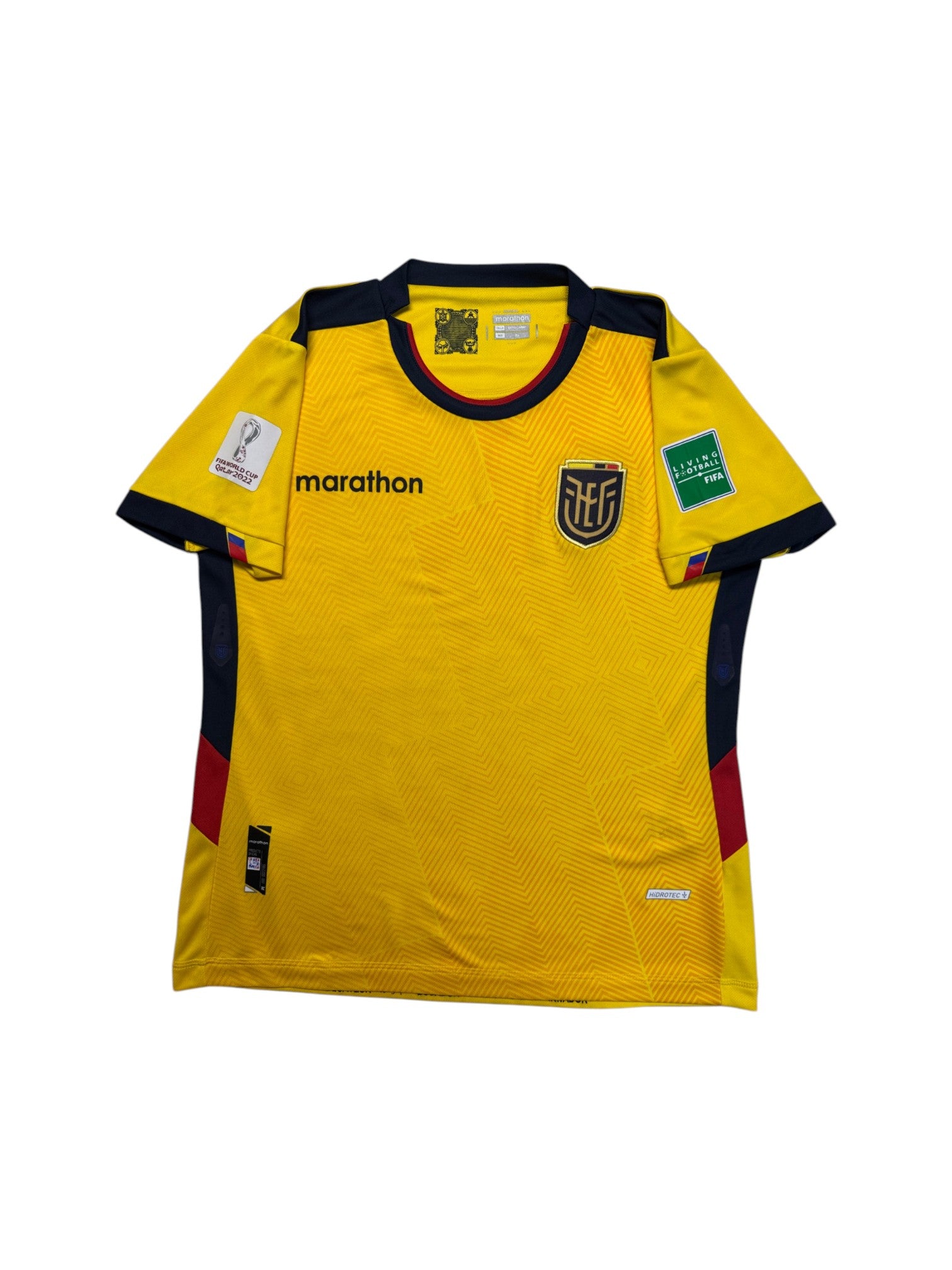 2022 Marathon Trikot Ecuador Gelb XL - RareRags