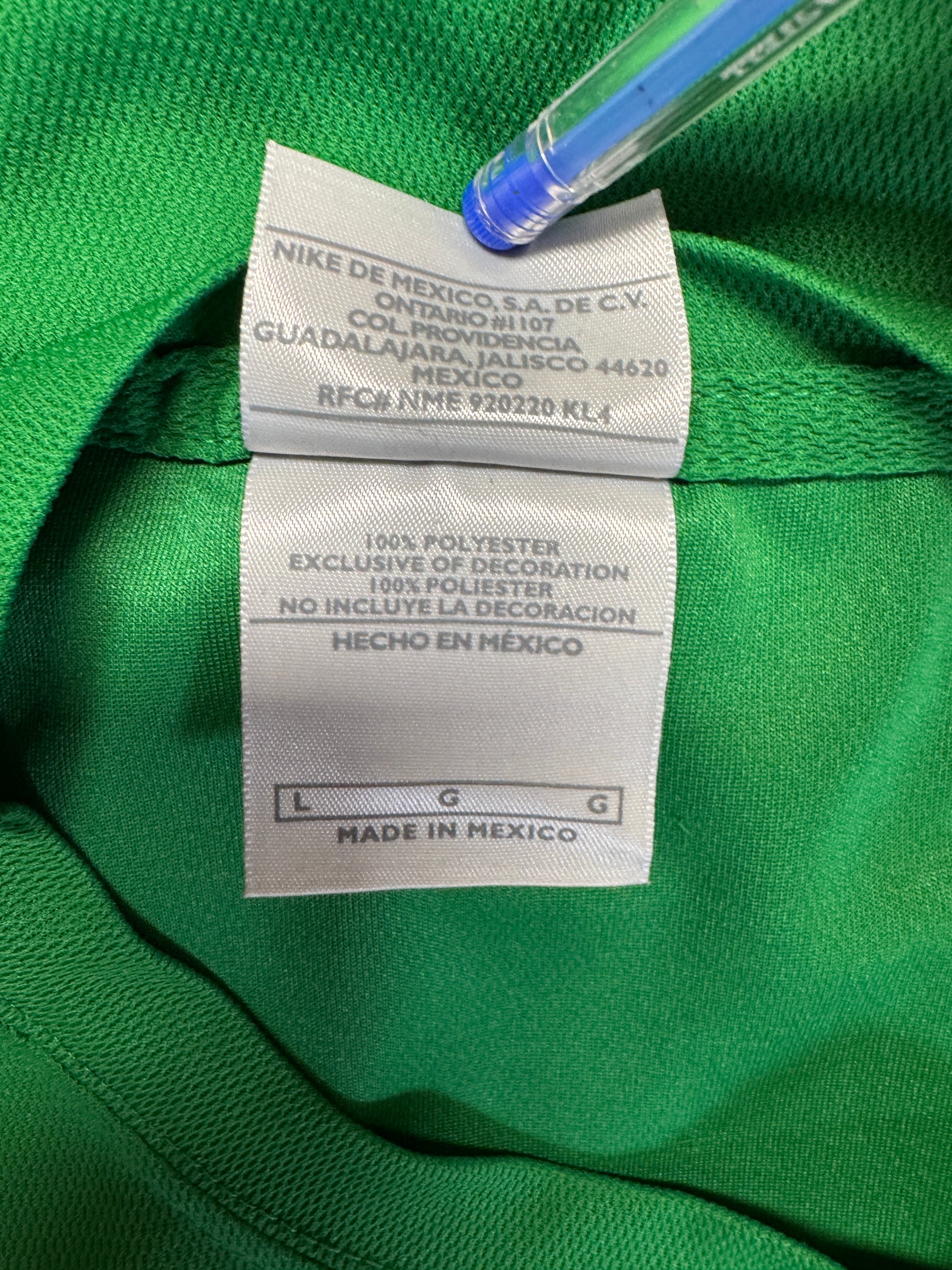 2006 Nike Trikot Mexico Grün L - RareRags