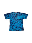 Vintage Gooses Shirt 90s Bottlenose Dolphines Made In Australia Tie-Dye Blau M