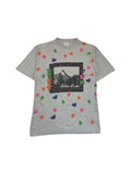 Vintage Animal Print Shirt 90s "Keep Fun" Safari Grau (Kids 164) S-M