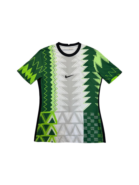 2020 Nike Trikot Nigeria Template Weiß Grün M - RareRags