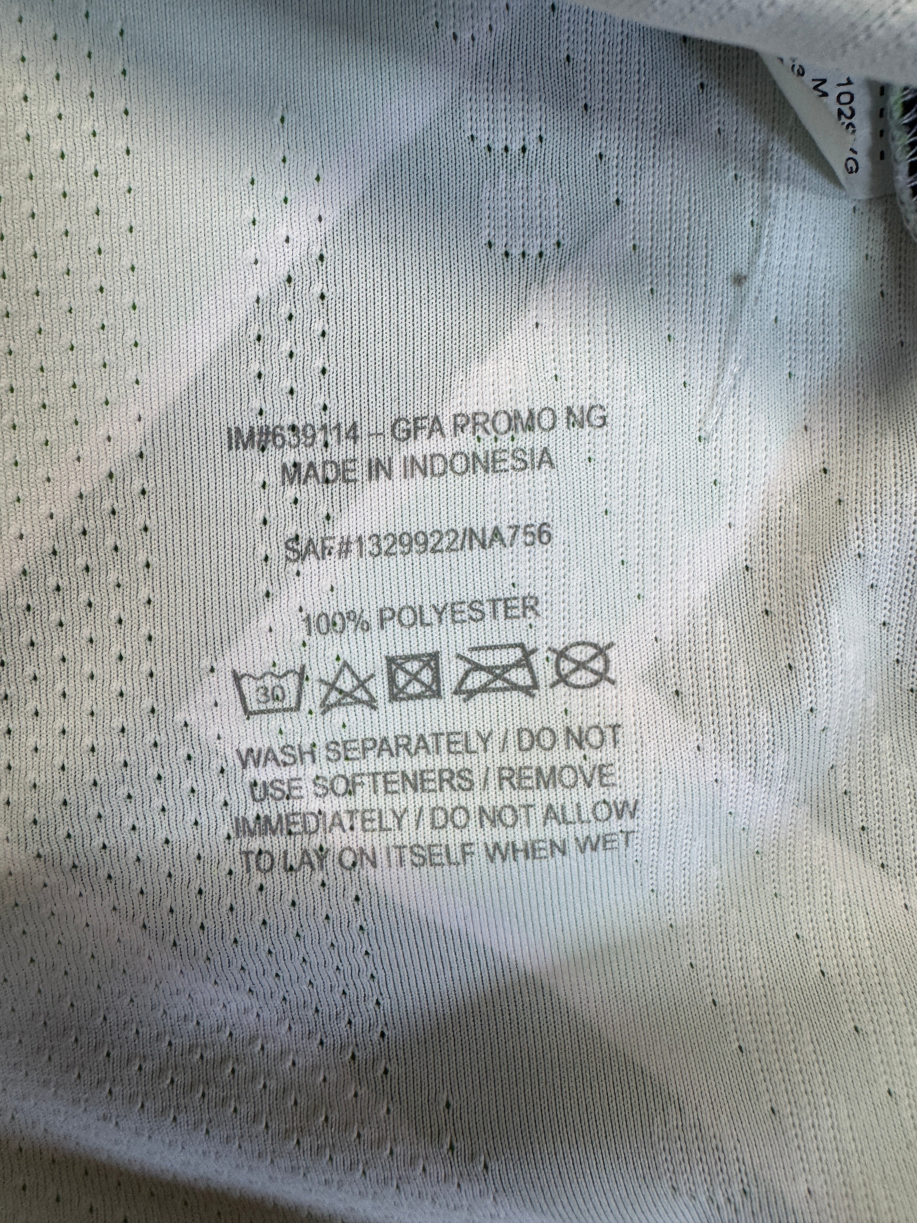 2020 Nike Trikot Nigeria Template Weiß Grün M - RareRags