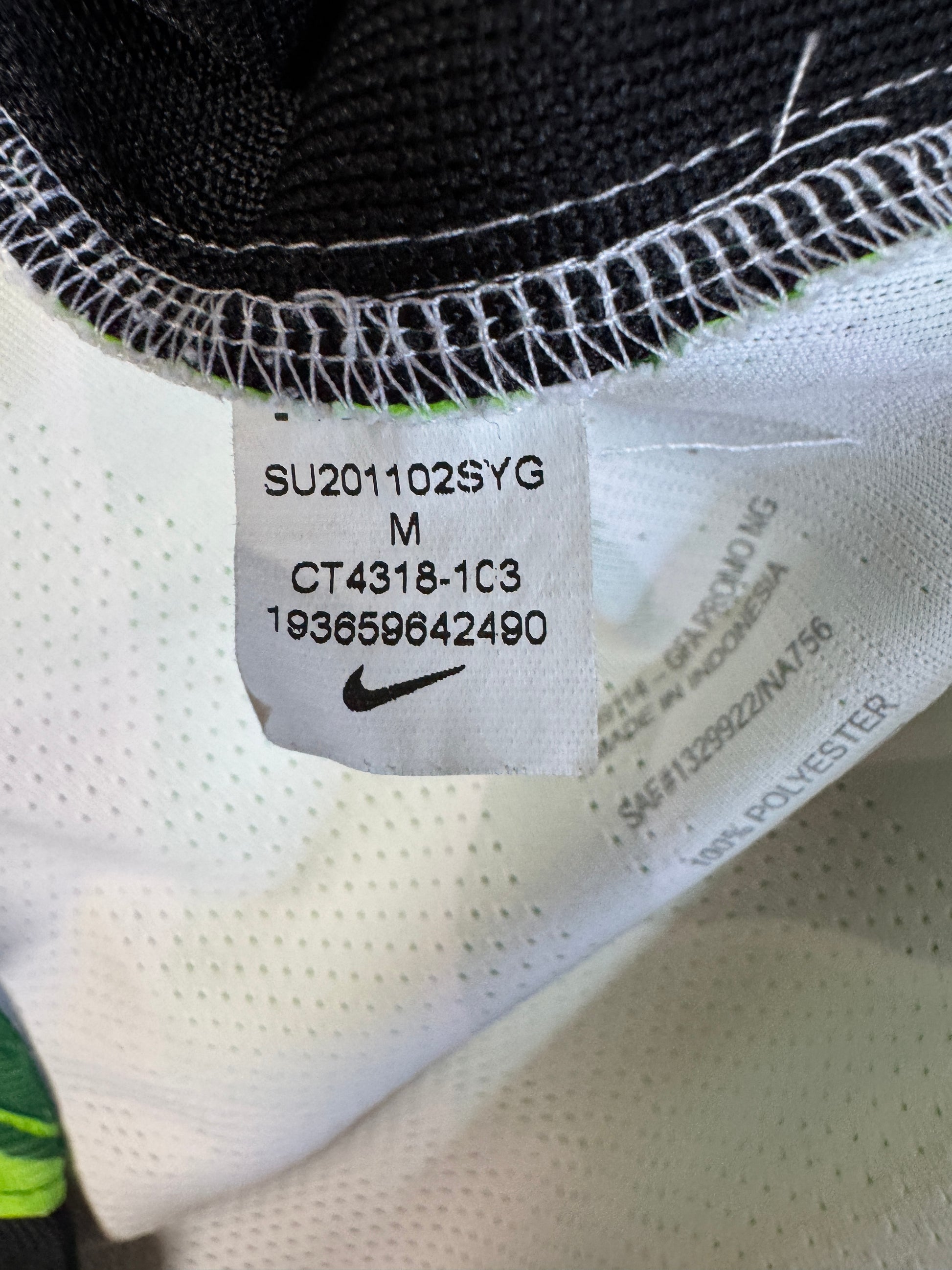 2020 Nike Trikot Nigeria Template Weiß Grün M - RareRags