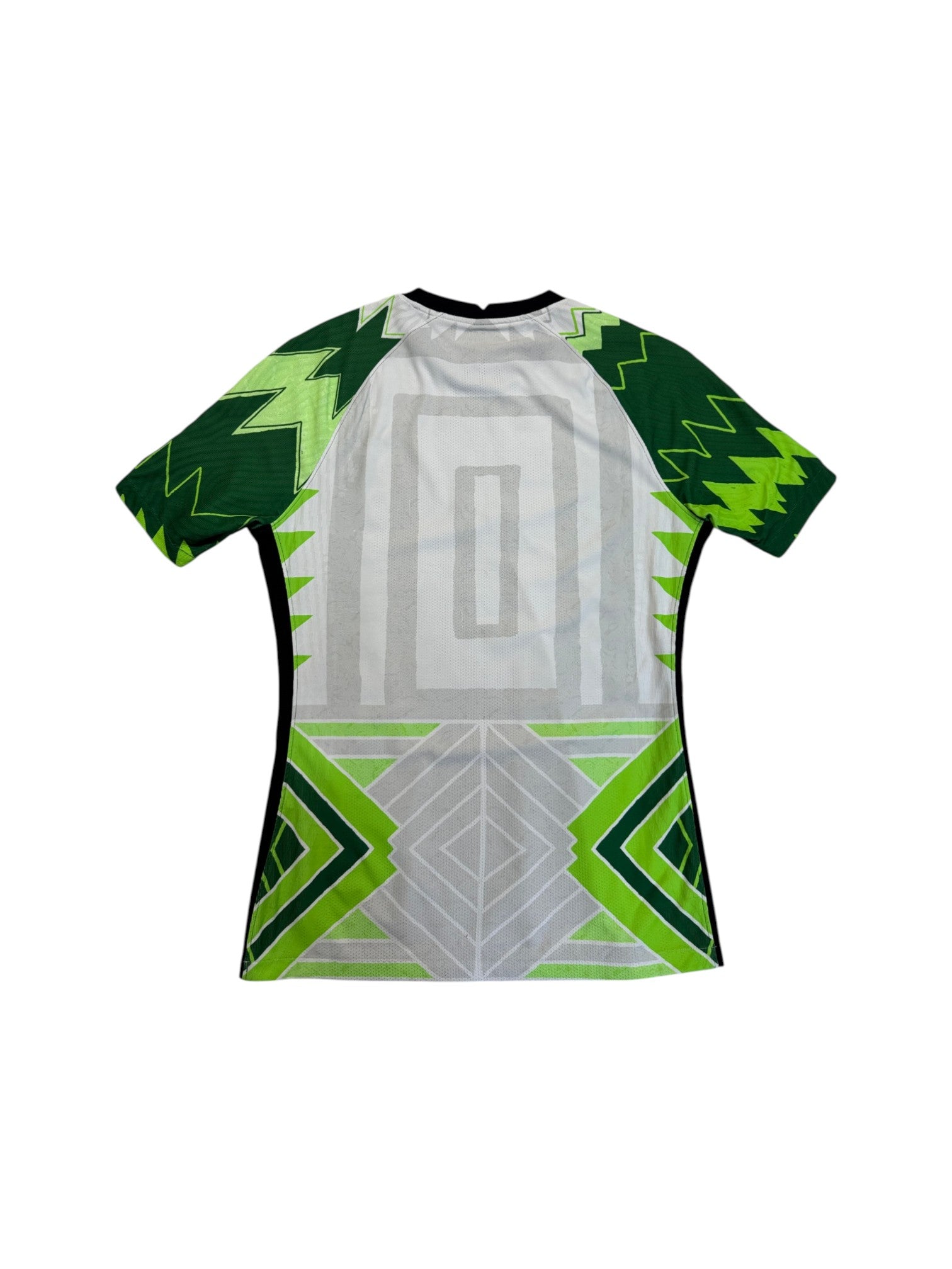 2020 Nike Trikot Nigeria Template Weiß Grün M - RareRags