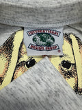Vintage International Design Group Shirt 90s "Patriotic Dogs USA" Sea Bell Inc Single Stitch Grau XL-XXL
