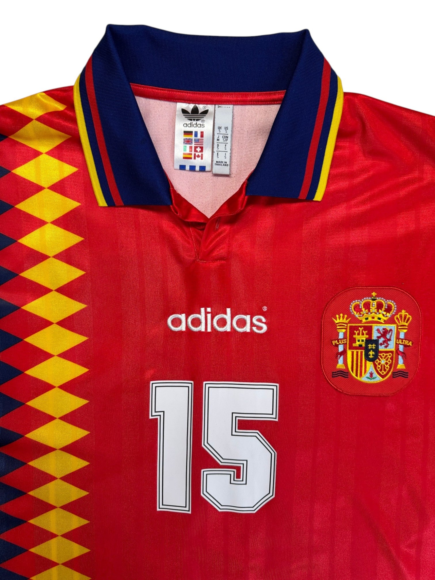 2018 Adidas Retro Trikot Spanien 1994 Rot S - RareRags