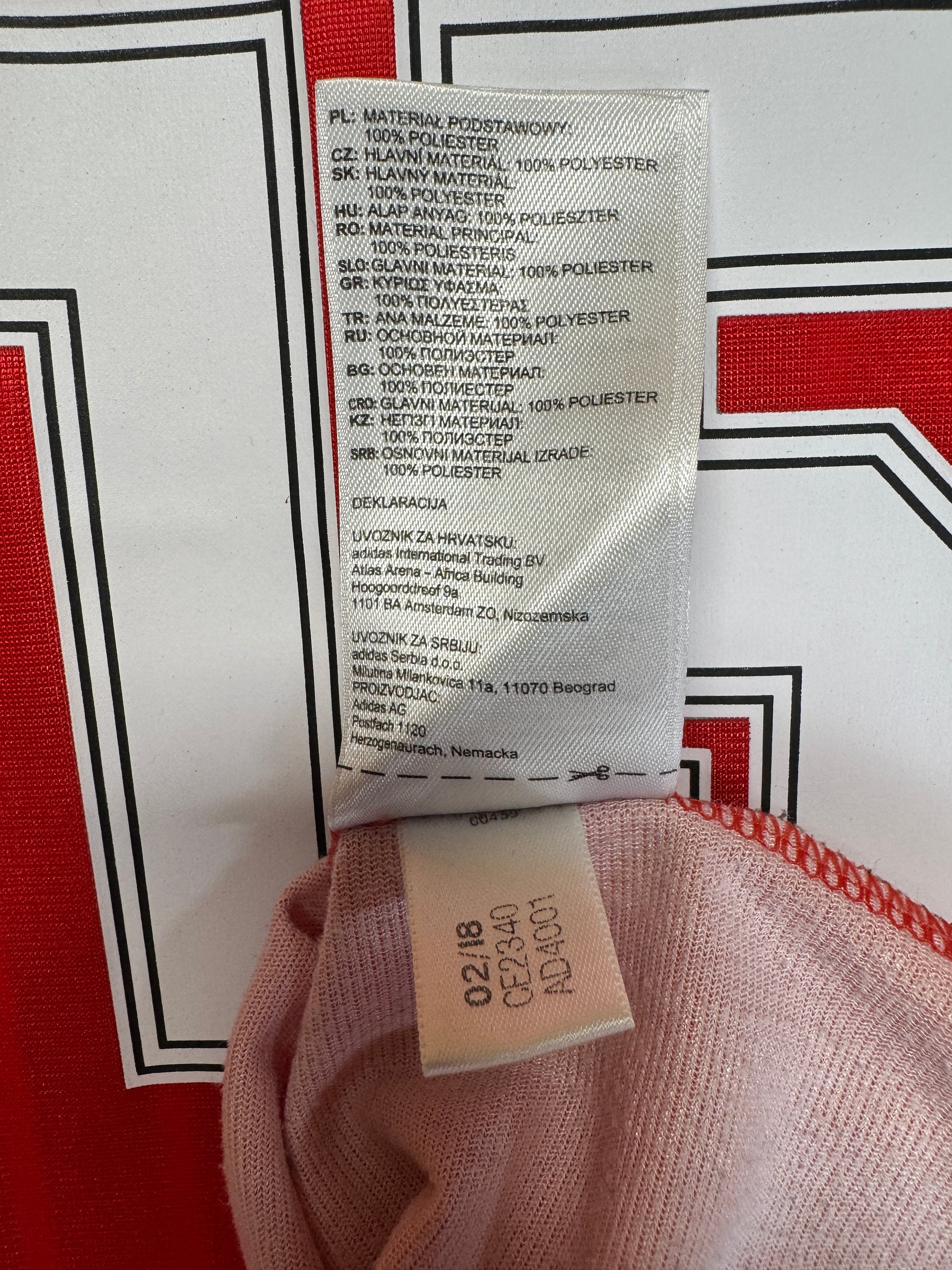 2018 Adidas Retro Trikot Spanien 1994 Rot S - RareRags