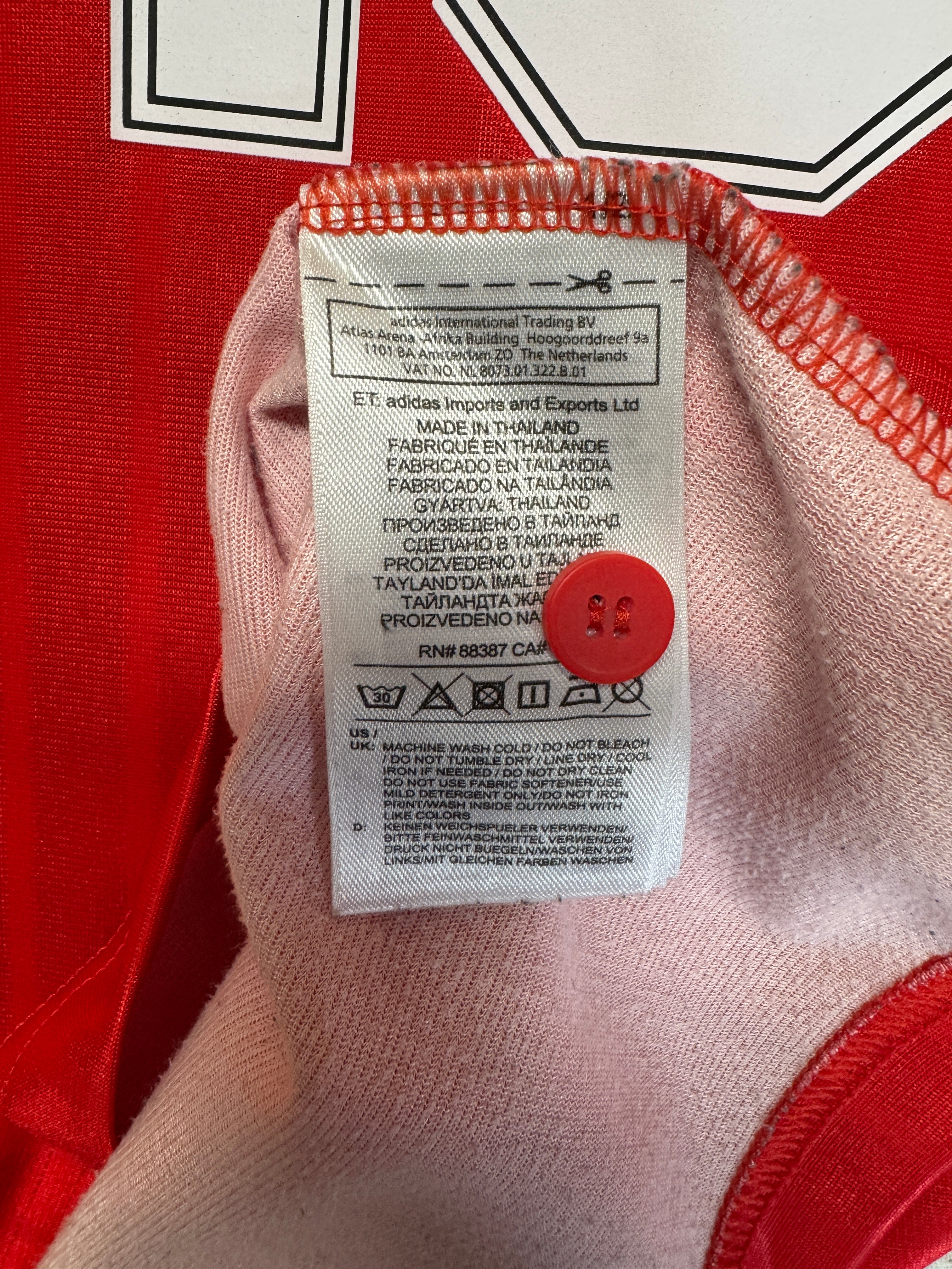 2018 Adidas Retro Trikot Spanien 1994 Rot S - RareRags