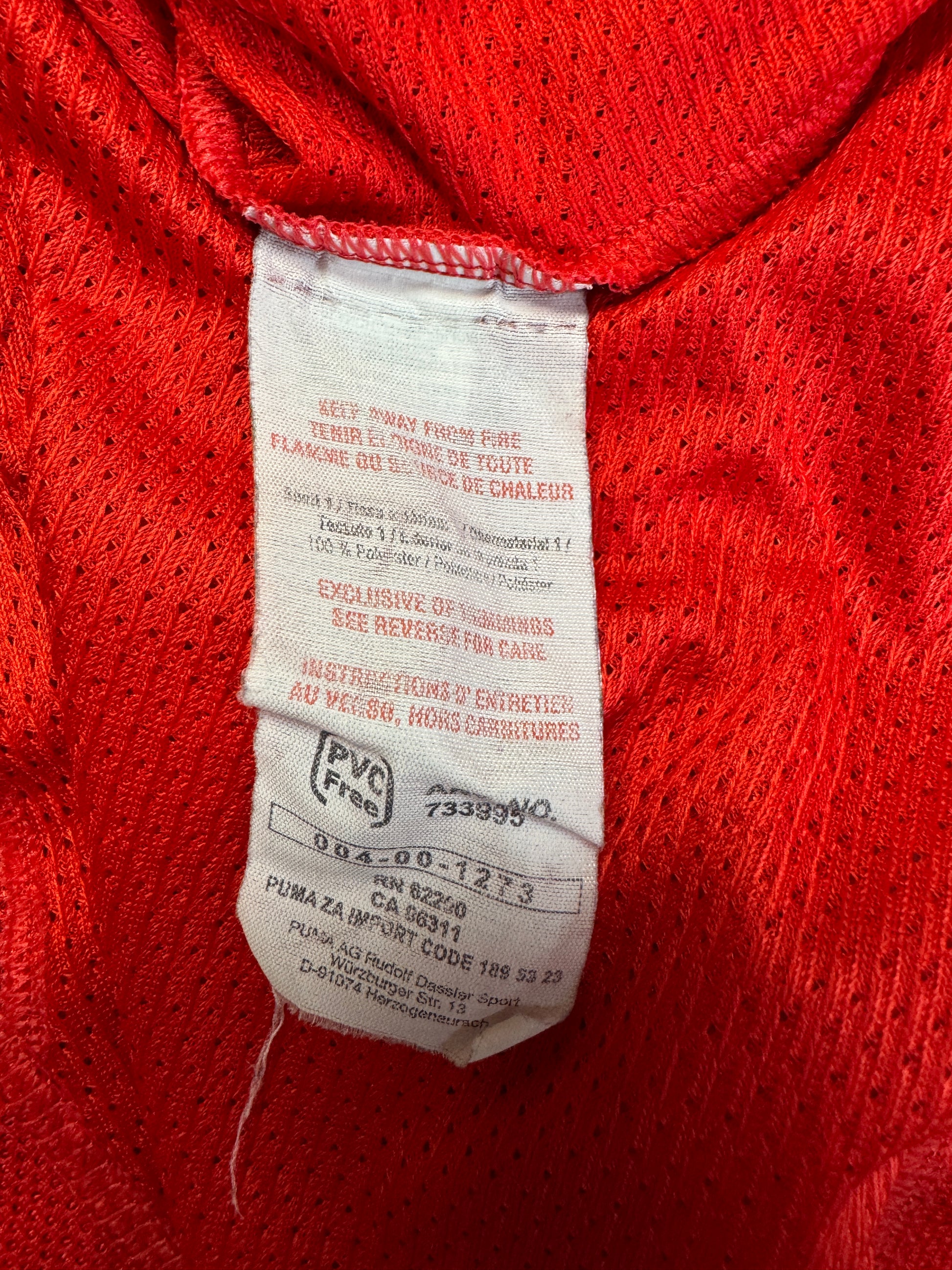 2008 Puma Trikot Österreich Rot M - RareRags