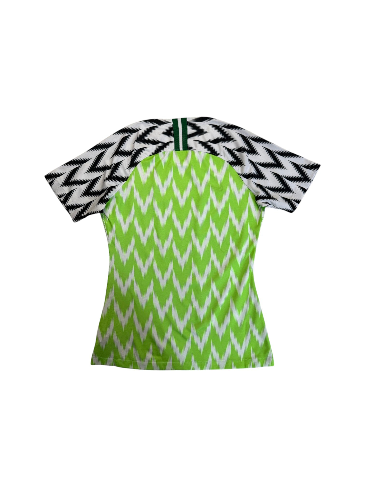 2018 Nike Damen Trikot Nigeria Home Grün Weiß S - RareRags