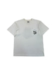 Vintage Screen Stars Shirt 80s Mit Brusttasche Cairn Terrier Single Stitch Made In USA Weiß L