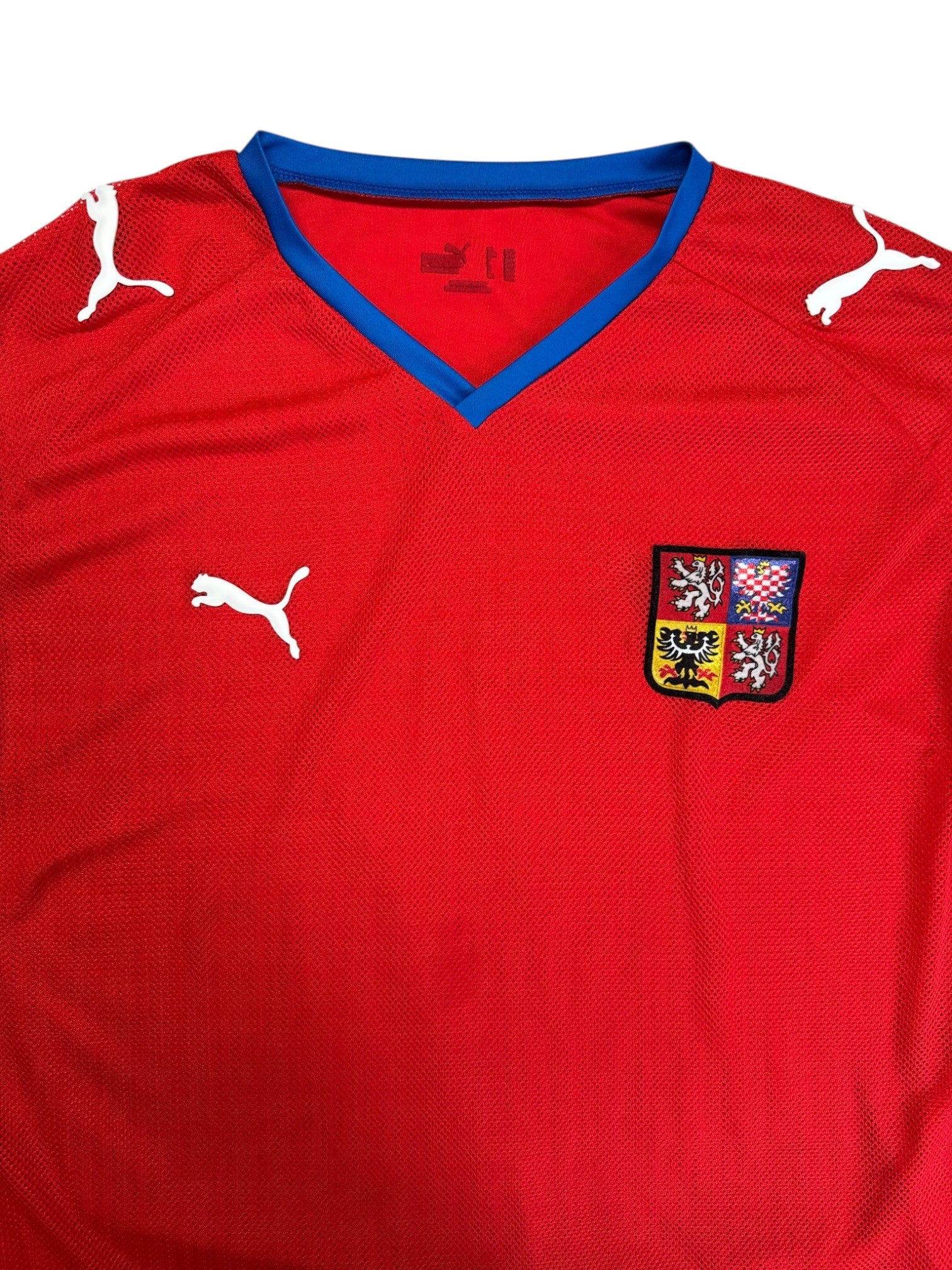 2010 Puma Trikot Tschechien Rot M L-XL - RareRags