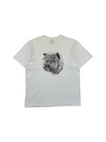 Vintage Screen Stars Shirt 80s Mit Brusttasche Cairn Terrier Single Stitch Made In USA Weiß L