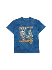 Vintage Nature Print Shirt 90s "The Koala - Save the Habitat" Made In Australia Blau S